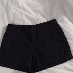Banana Republic Black Chino Shorts